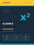 pH Maths · Algebra Mastery Workbook