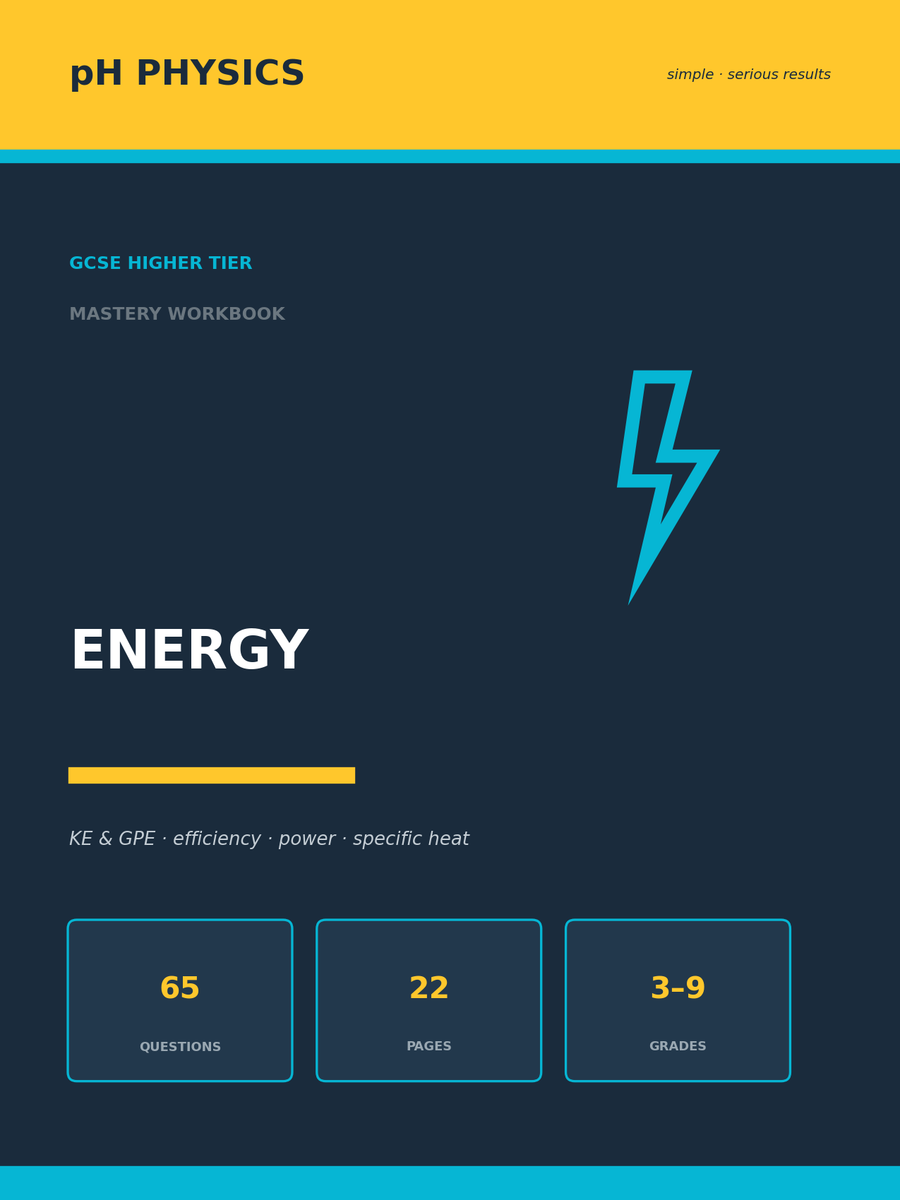 pH Physics · Energy Mastery Workbook
