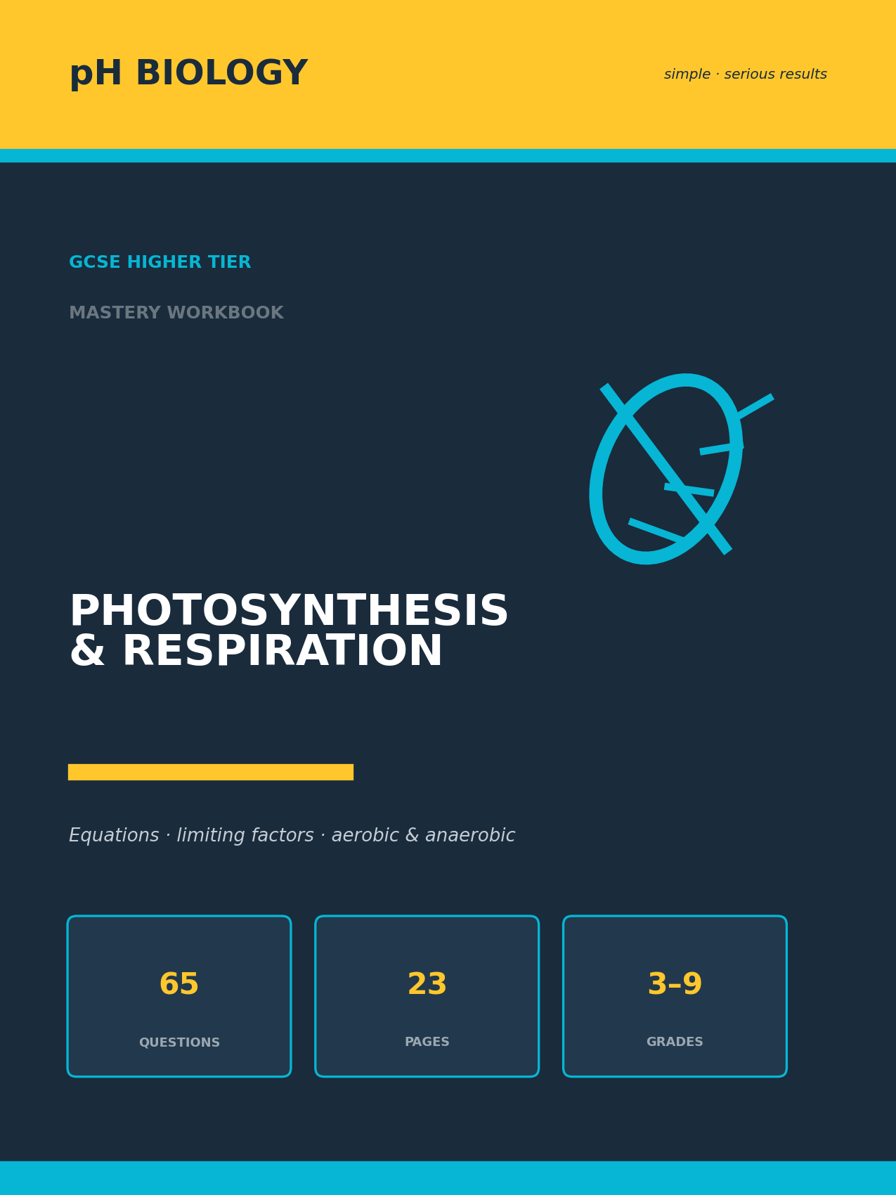 pH Biology · Photosynthesis & Respiration Mastery Workbook