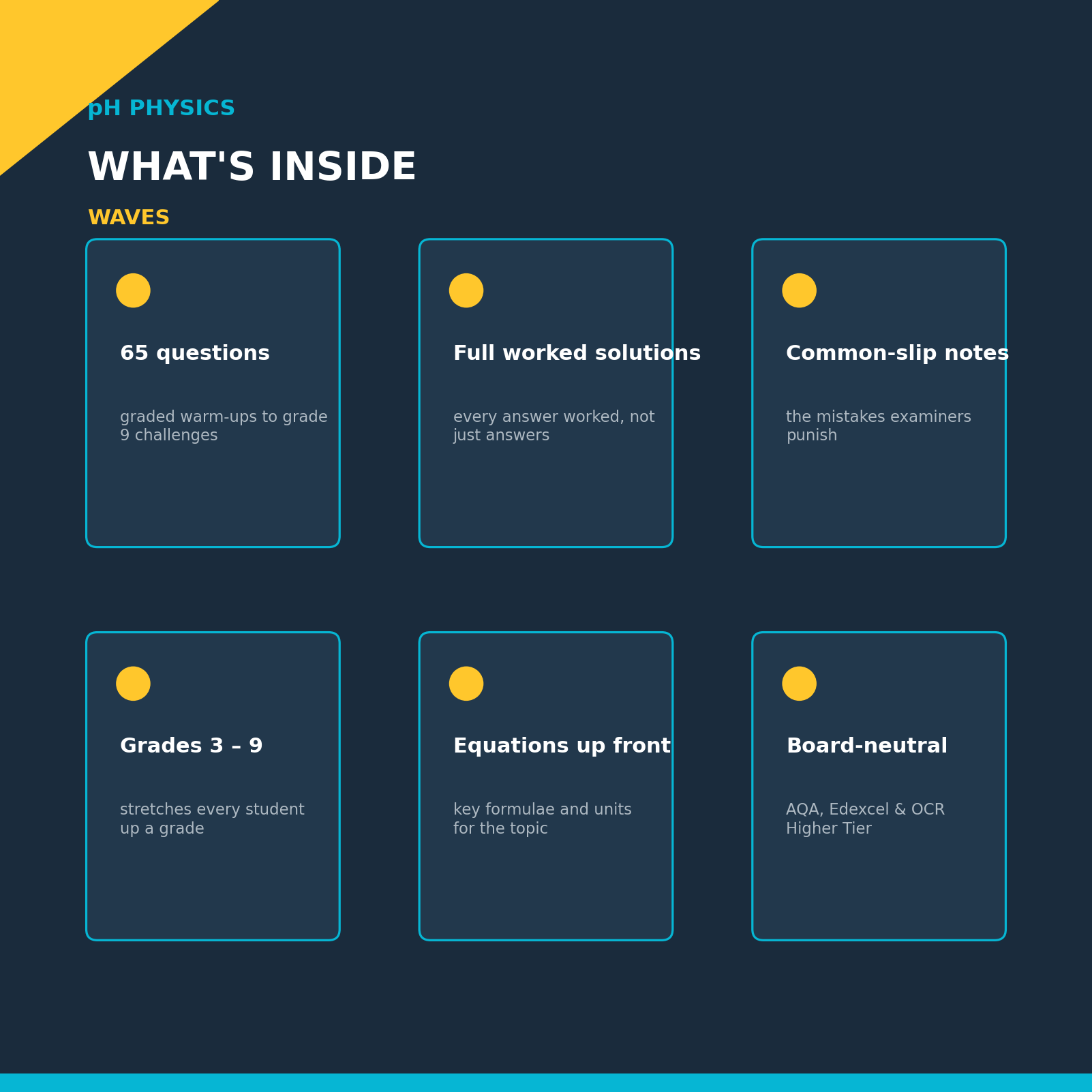 pH Physics · Waves Mastery Workbook