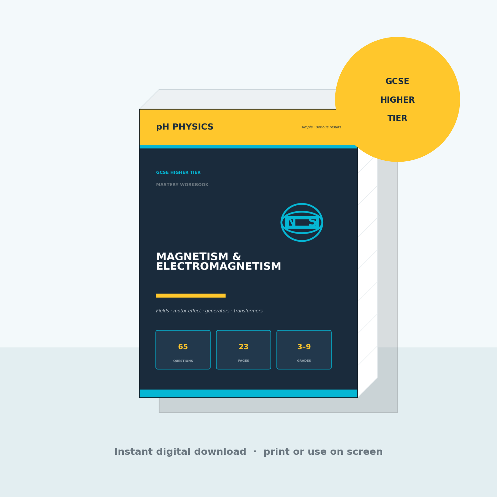 pH Physics · Magnetism & Electromagnetism Mastery Workbook